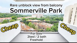 SOLD Cheap Sommerville Park Freehold High floor 2 bed 2 bath for sale Rare High floor [upl. by Warp]