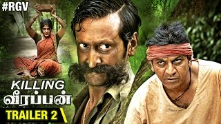 RGVs Killing Veerappan Tamil Trailer 2  Shivaraj Kumar  Sandeep Bharadwaj  Parul Yadav [upl. by Morven]