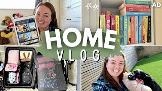 HOME VLOG 🏡 holiday prep amp packing running errands books Im reading next amp FREE Readly Offer AD [upl. by Anire497]