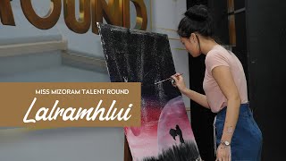 LALRAMHLUI  MISS MIZORAM 2020 TALENT ROUND [upl. by Cordle]