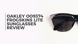 Oakley OO9374 FROGSKINS LITE Sunglasses Review  SmartBuyGlasses [upl. by Adnohrahs187]