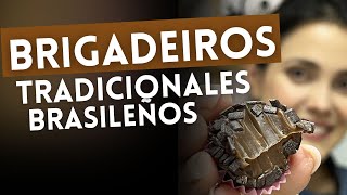 Brigadeiros brasileños originales  Receta Sú Limiro [upl. by Nuzzi886]