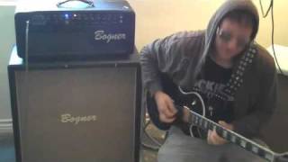 Rafael Moreira Burning on Bogner Alchemist Head with Closed Back 4x12 Cab [upl. by Analahs83]