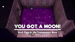 Sand Kingdom Moon 55 Skull Sign in the Transparent Maze  Super Mario Odyssey [upl. by Dickenson318]