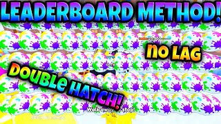 BEST Hatching Methods For Insane Speed And DOUBLE Egg Open😱🥚Pet Simulator 99 [upl. by Adlitam919]