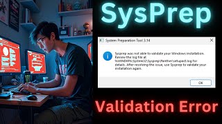 Sysprep Validation Error [upl. by Behl]