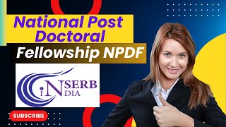 How to SERBApply National Post Doctoral Fellowship NPDF  Post Doctoral Fellowship in india [upl. by Tadeas]