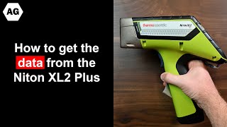 How to get the data from the Niton XL2 Plus Handheld XRF Analyzer 4k [upl. by Baillieu]