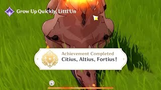 Citius Altius Fortius Hidden achievement natlan commission genshinimpact genshin [upl. by Cummings]