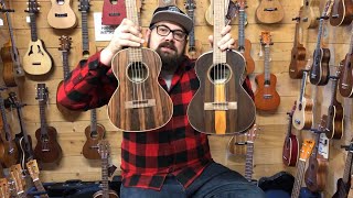 Kala Ukuleles  18 x Tenor and Baritone Ukuleles Compared [upl. by Cochrane]