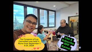 International Congress of Lay Carmelites in Sassone Italy [upl. by Krik]