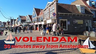 Walking in Volendam The Netherlands 4K  Volendam  Traditional Dutch Village [upl. by Assilym48]