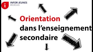 Lorientation dans lenseignement secondaire [upl. by Basia]