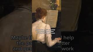 The Painter and Pianistquot 1910 by Lionello Balestrieri art arthistory shorts [upl. by Lapo]