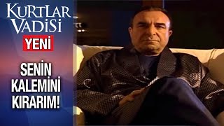 Karahanlıdan Sert Uyarı Senin Kalemini Kırarım  Kurtlar Vadisi  2019  YENİ [upl. by Ramled]