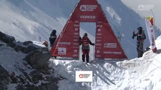 La caída de Aymar Navarro durante su línea quotimposiblequot en el Xtreme de Verbier [upl. by Anirat]