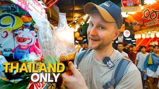 HUGE Street Food Festival in THAILAND  Phra Pathom Chedi Fair  Thai Food Tour 2024 [upl. by Namrehs]