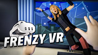 Frenzy VR  Meta Quest 3 Gameplay  First Minutes No Commentary [upl. by Kcajyllib151]