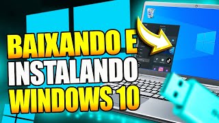 ✅ATUALIZADO Como BAIXAR e INSTALAR Windows 10 no PC pelo PENDRIVE 2024 [upl. by Fulbert]