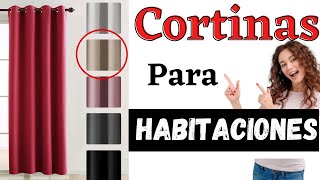 🥇 Modelos de Cortinas para dormitorios modernos y elegantes en amazon ✔️ Cortinas para habitaciones [upl. by Ramsden]