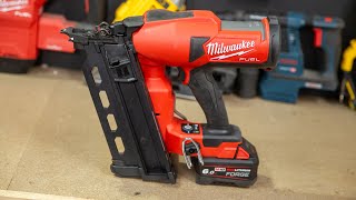 NEW Milwaukee M18 FUEL Duplex Nailer  M18FDN0C [upl. by Marvel139]