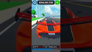 Koenigsegg Jesko Car Dealership Tycoon Street Drag race fastest time total 6849s speed 19206 mph [upl. by Ahsiral]