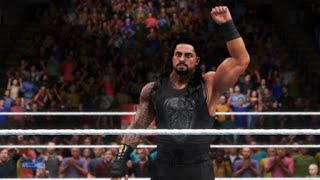 Reilly Flash Vs Roman Reigns WWE 2K20 [upl. by Suivatco]