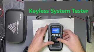 Proximity Smart Key System Tester TDB003  Review [upl. by Chester656]