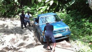 Mazda B1600 Stuck In Paria Beach Trail [upl. by Grati555]