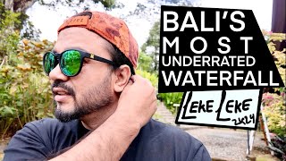 Beautiful Waterfall In North of Bali  LEKE LEKE travel vlog indonesia waterfall tracking [upl. by Roshan552]