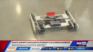 Ignnite Summit at Bentonville School District highlights students accomplishments [upl. by Smitty]