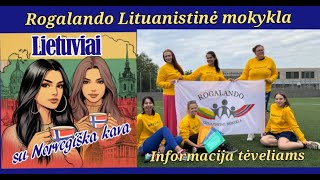 Rogalando Lituanistinė Mokykla 20242025 [upl. by Mcspadden]