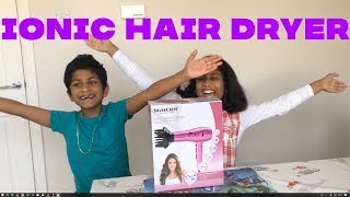 Silvercrest Ionic Hair Dryer 📦 Unboxing amp Review  Sr channel from uk  6 [upl. by Gio]