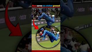 Cricket में fielders के best bounder saves  shorts cricket [upl. by Rosenblast497]