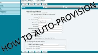 How to AutoProvision a VVX Phone on BroadSoft [upl. by Ardnalac]