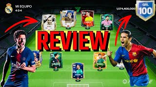 LOS MEJORES DEFENSAS DE FC MOBILE REVIEW DE RAFA MÁRQUEZ HÉROE PRIME Y MARQUINHOS WILDCARDS 100 GRL [upl. by Archer]