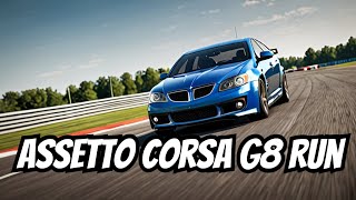 Assetto Corsa Pontiac G8 Run [upl. by Felicio]