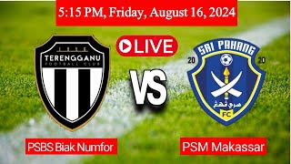 Terengganu FC Vs Sri Pahang FC  Malaysian Super League Live Match Score 2024 [upl. by Kovacs]