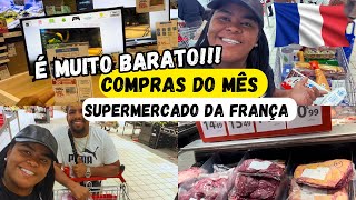 COMPRAS PARA UM CASAL NA FRANÇA🇫🇷  SUPERMERCADO CARREFUR [upl. by Budworth271]