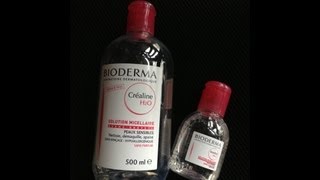 示範用 Bioderma 卸妝水卸妝 [upl. by Elcarim]