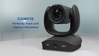 AVer CAM570 Intro Video  4K Dual Lens Audio Tracking Camera for Medium and Large Rooms [upl. by Hilleary]