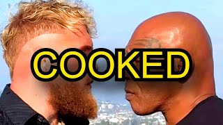 Jake Paul is COOKED against Mike Tyson [upl. by Atteragram259]