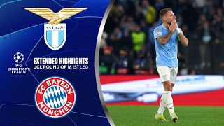 Lazio vs Bayern Extended Highlights  UCL Round of 16 1st Leg  CBS Sports Golazo [upl. by Amabil]