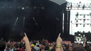 Kid amp Holiday  Green Day live in Dublin Marlay Park [upl. by Miche289]