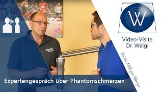 Phantomschmerz  Was ist das Phantomschmerzen nach Amputation Ursachen und Therapie  Interview [upl. by Neelon671]