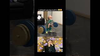 Thukiten 😂 cutenessoverload cutebaby weightlifting trending lavcreationz [upl. by Idaf]