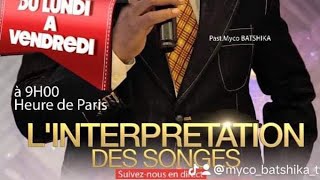 Les rêves divers par LE PASTEUR MYCO BATSHIKA [upl. by Nahum]