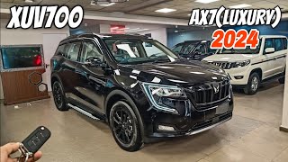 Mahindra Xuv700 AX7 L 2024Xuv700 Top Model 2024  Xuv700 Black Edition 2024  Review [upl. by Thrasher]