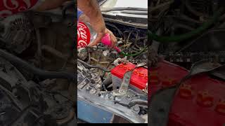 Open Oxygen Sensor Wash Catalytic Converter With MZ Cata Clean alsharifauto mz shani shortvideo [upl. by Malia305]