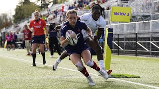 Women XV 2024  USA  France le résumé [upl. by Horick]